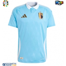 Moški Nogometni dresi Belgija Gostujoči EP 2024 Kratek Rokav